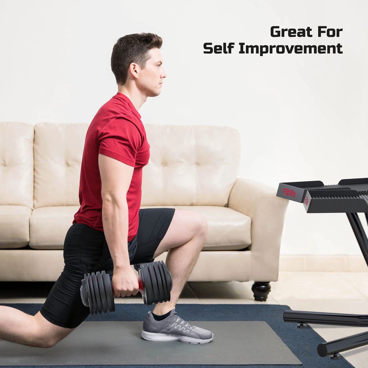 Adjustable Dumbbell 5-52.5 lbs Black Y406