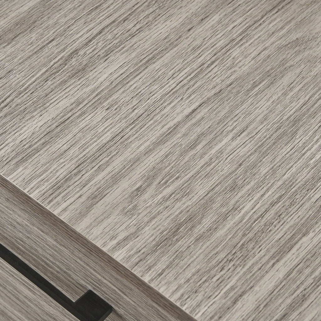 Gray Oak Fiberboard Cabinet P602