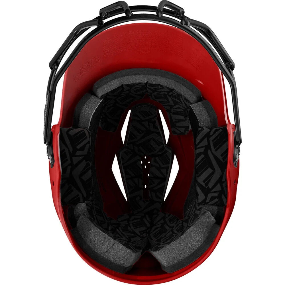 Gloss Scarlet Fastpitch Softball Batting Helmet with Facemask G3101
