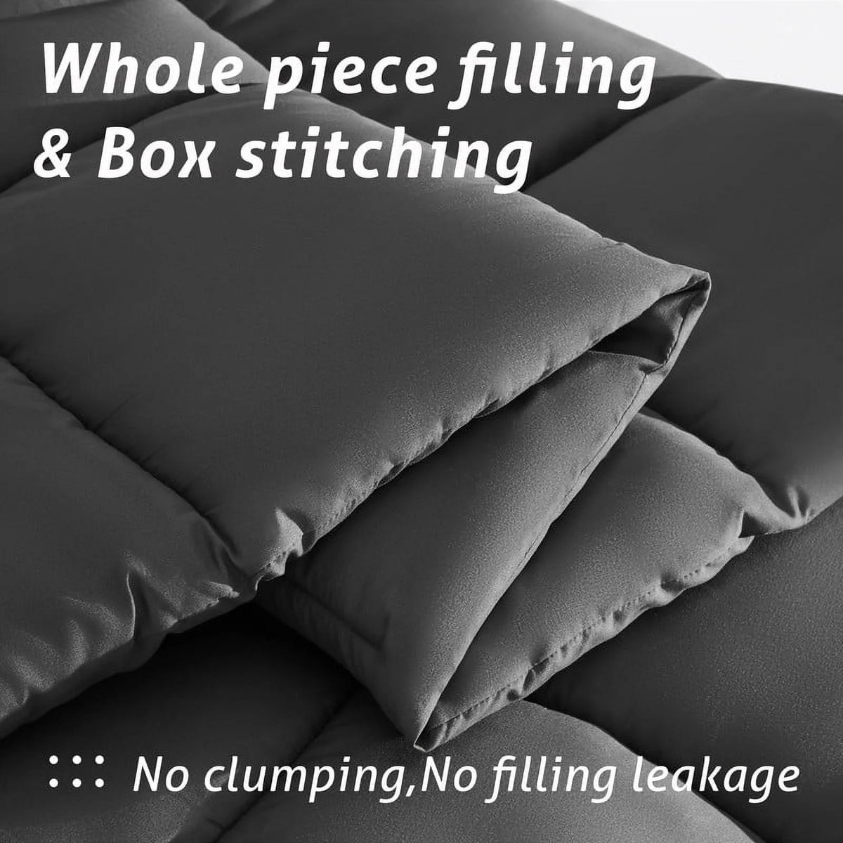 Gray Queen Down Alternative Comforter U4267