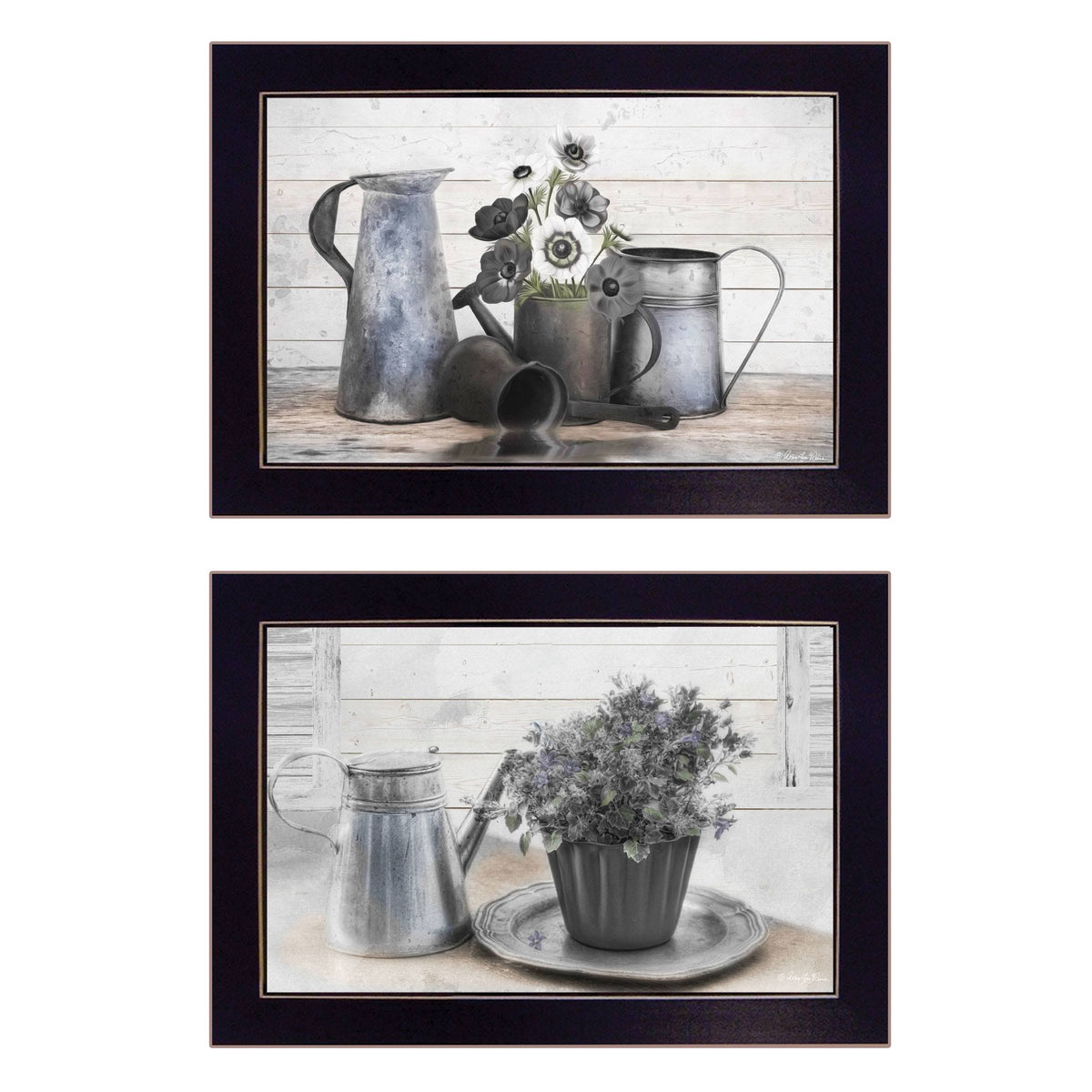 Black 2-Piece Vignette Y77938