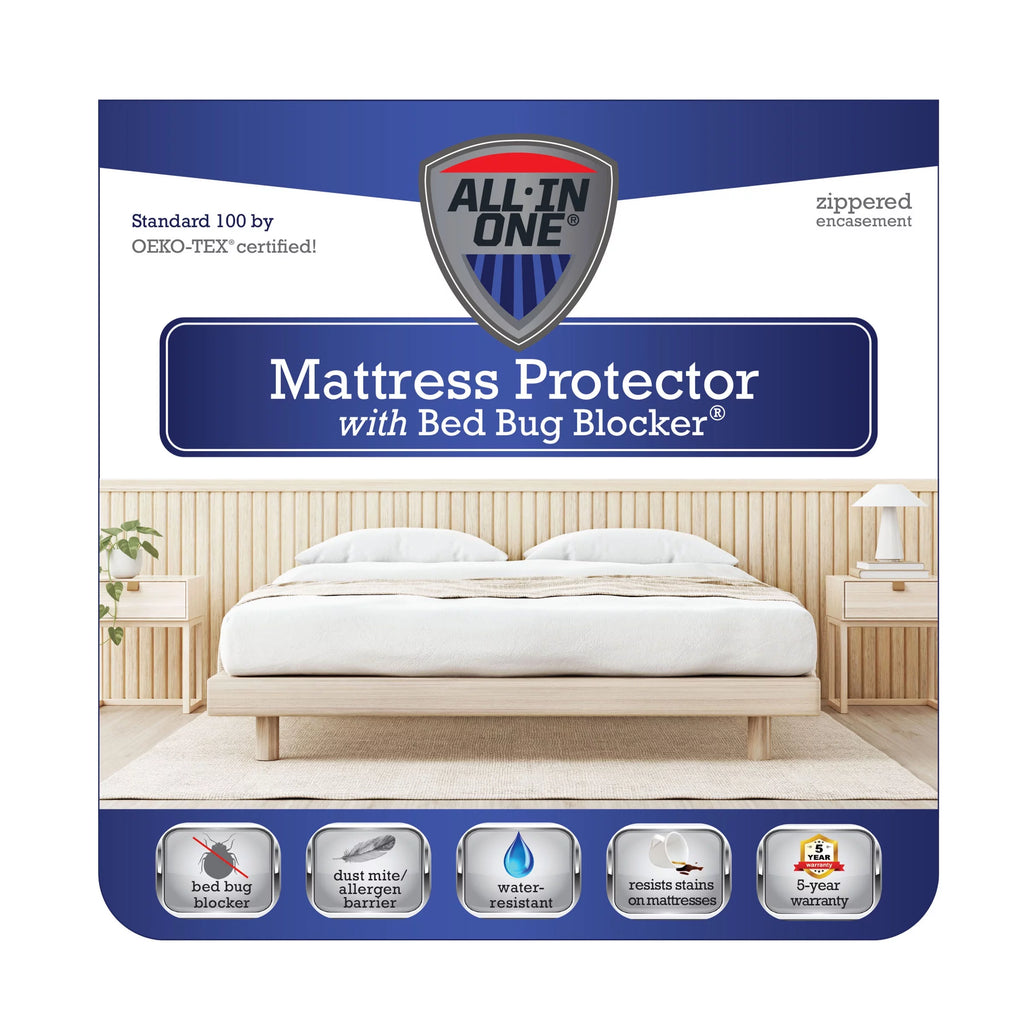 Waterproof Fitted Mattress Protector Queen X25378