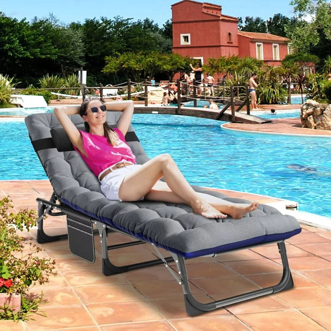 Folding Chaise Lounge Chairs Outdoor I48348