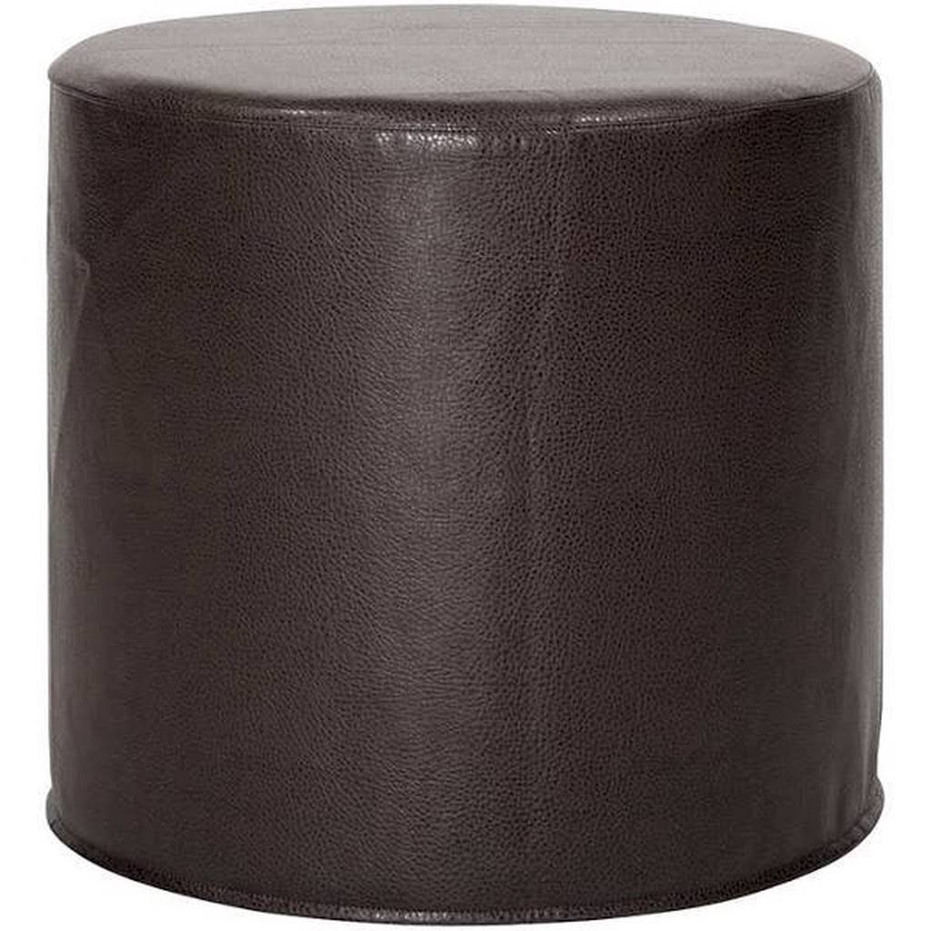 Black Ottoman H138