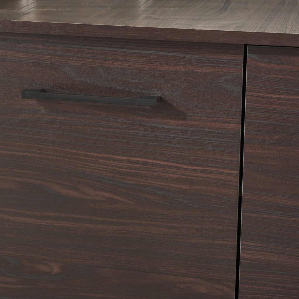 Gray Oak Fiberboard Cabinet P602