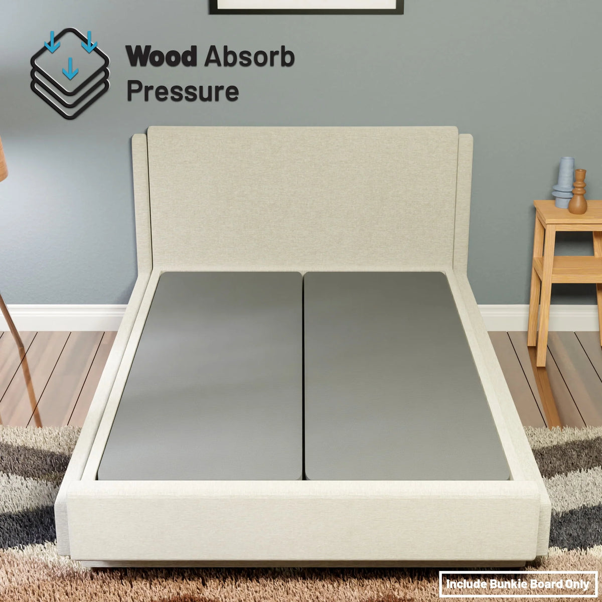 Queen Wood Bunkie Board U73421