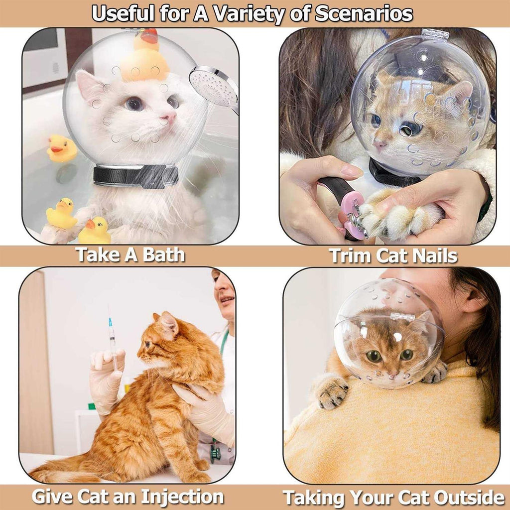 Transparent Breathable Cat Muzzle M Size W851
