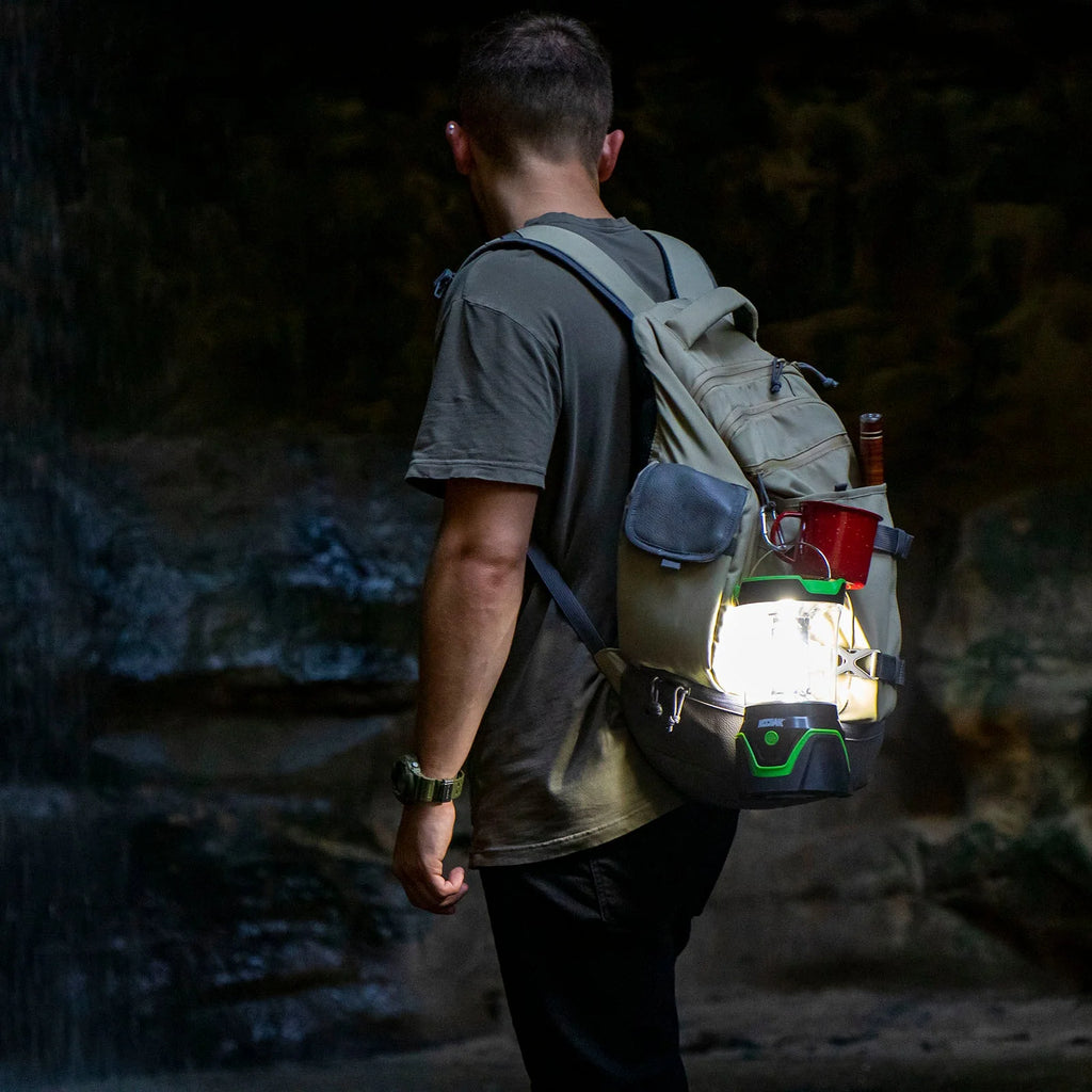 COB LED 3000 Lumen Battery Powered Camping Lantern G68498