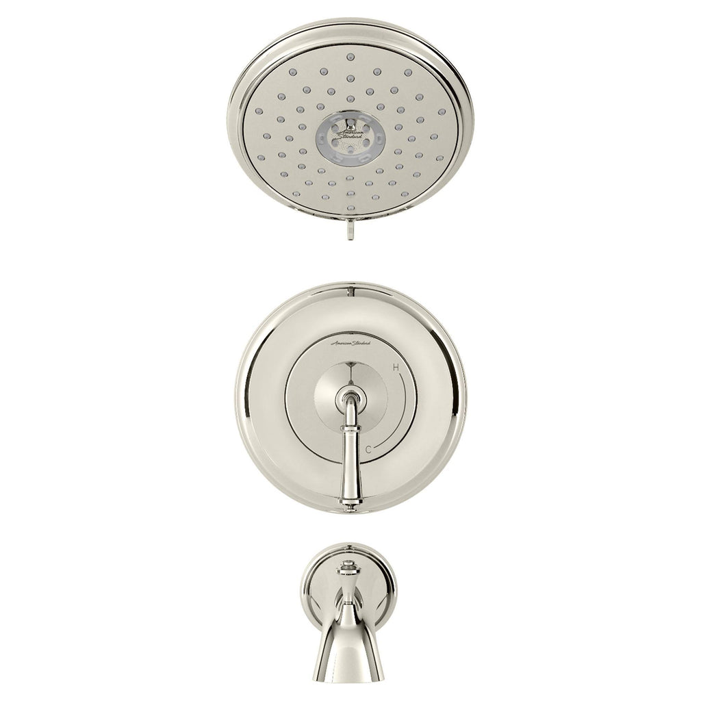 Polished Nickel Tub and Shower Trim Package Q400