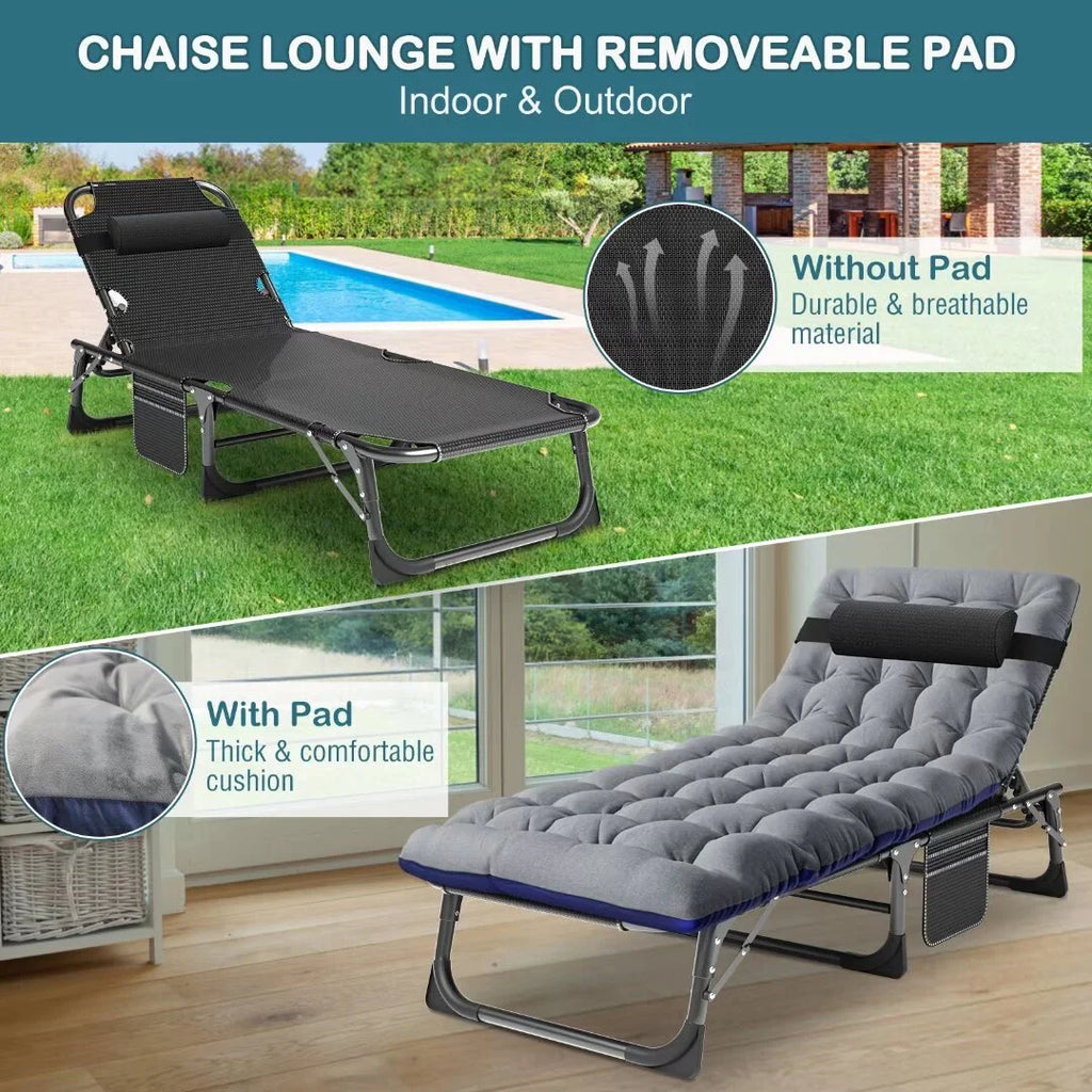 Folding Chaise Lounge Chairs Outdoor I48348