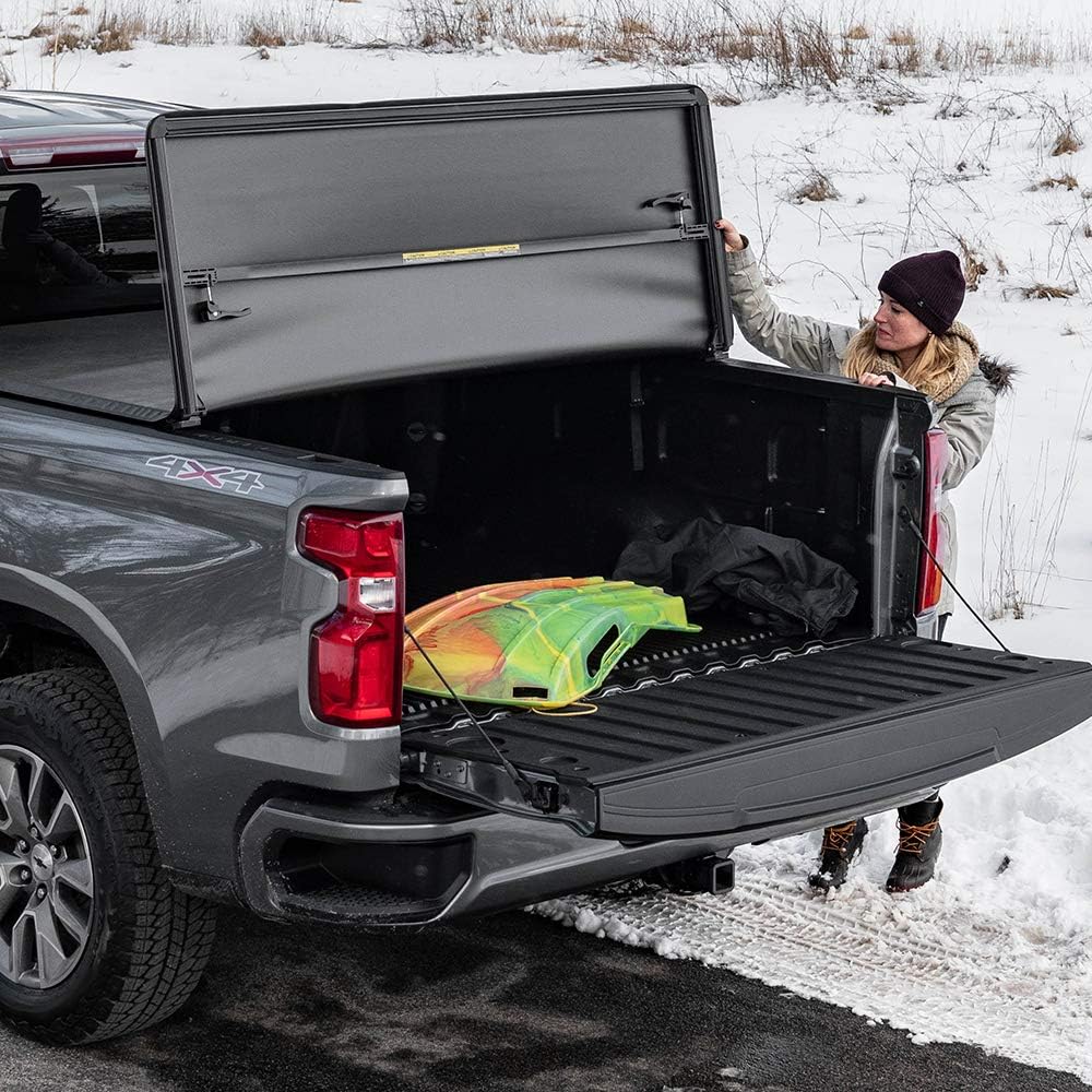 Soft Tri-Fold Truck Bed Tonneau Cover J601