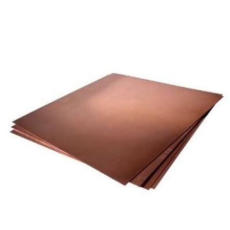 32oz Copper Sheet 24 inch x 24 inch Unpolished Mill Finish Q570