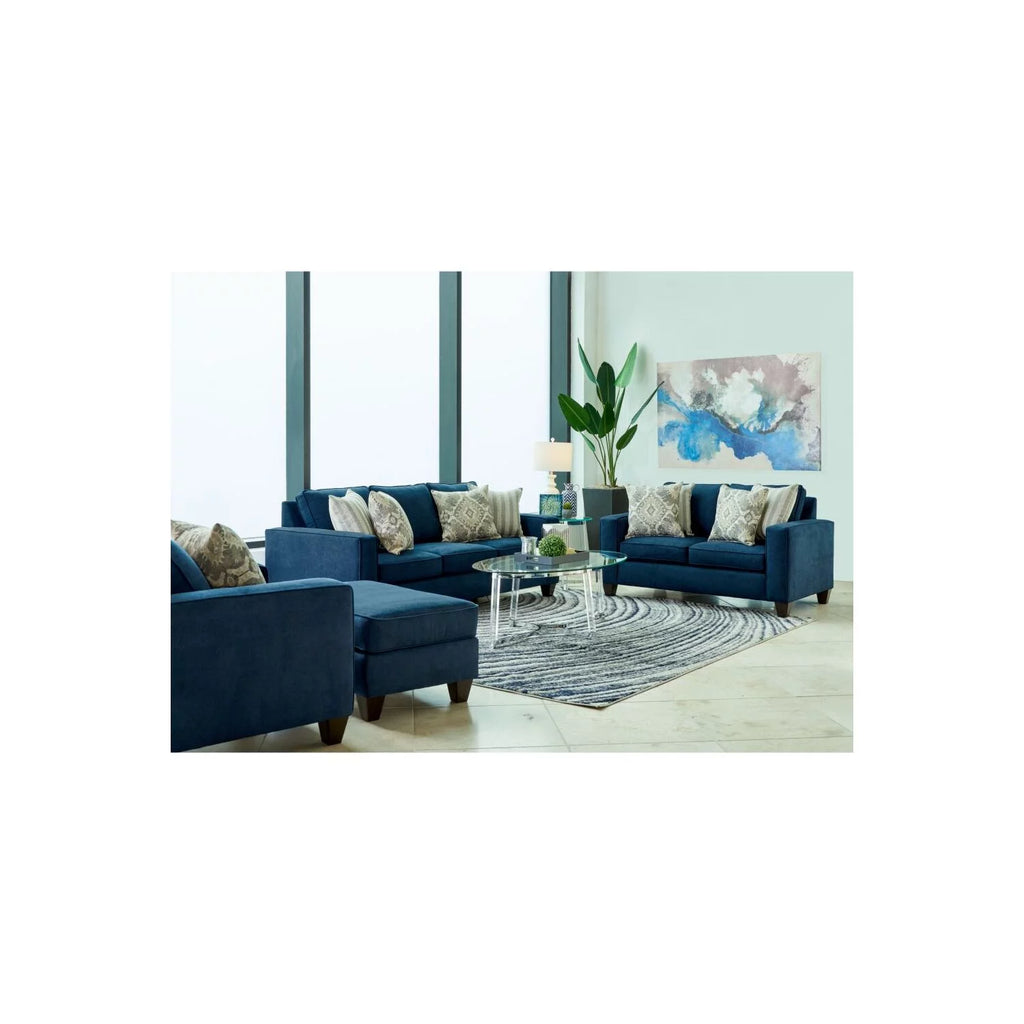 Navy Sofa and Loveseat Set Y2821