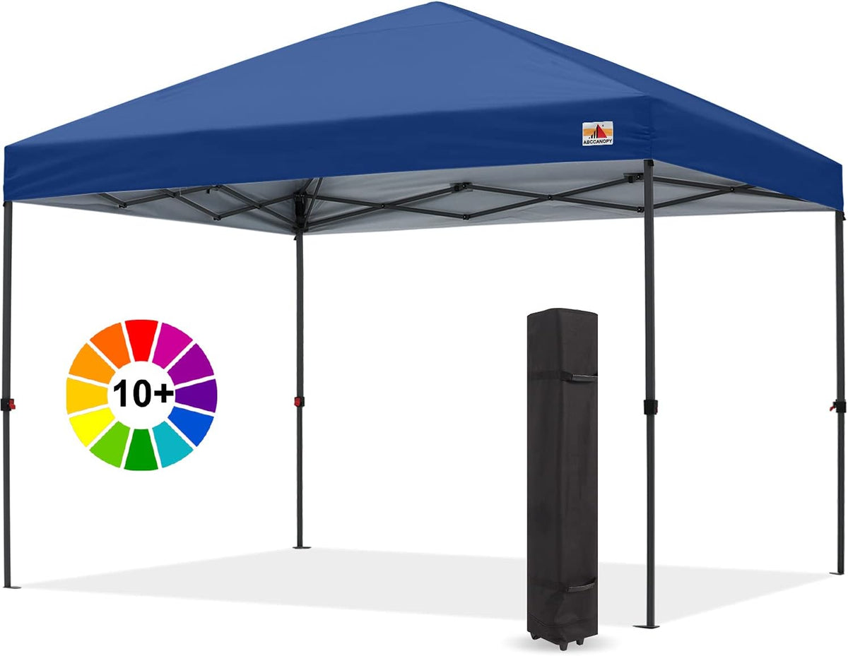 White 10x10 Pop up Canopy Tent T42342