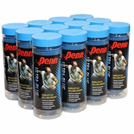 Ultra Blue Racquetballs, 12 Can Case, 36 Balls W1174