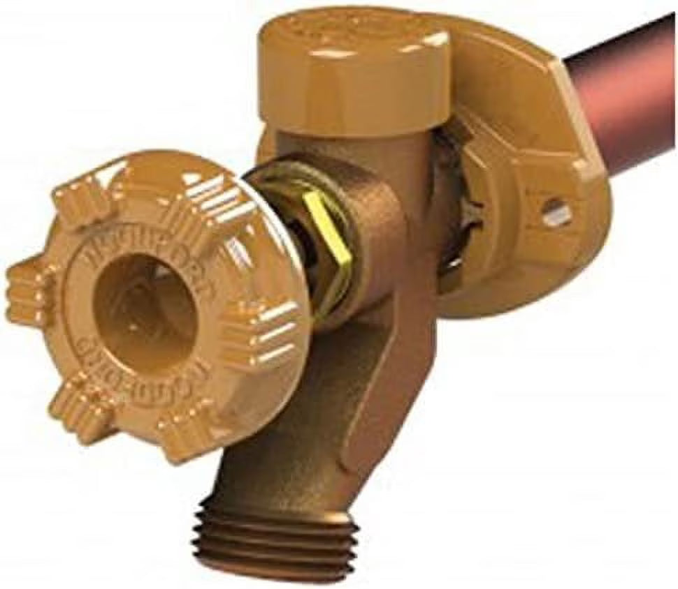 Pack of 2 Wall Faucet, 12-Inch, Metal Handle O705